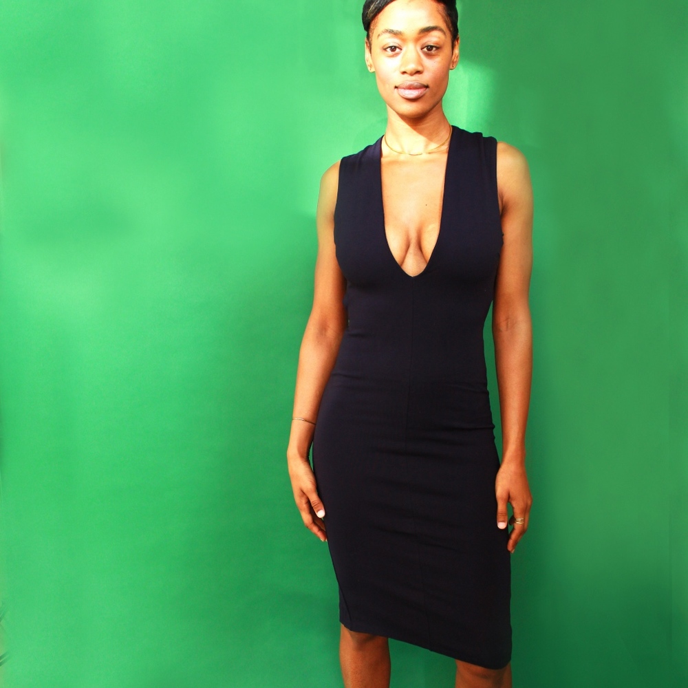 Naked Wardrobe Dress (Criss Cross Back)